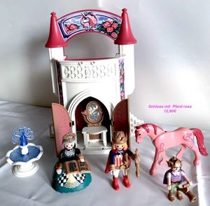 5x Playmobil : Kleines Schloss- Ritterschloss- mobiles Schloss- Elfenschloss Bild 5