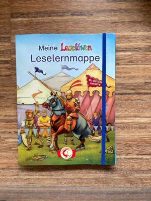 Leselernmappe Leselöwen mit Erstlesebuch   Buch, Übungsheft & Kartenspiel Bild 2
