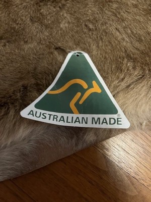 Känguru-Fell NEU mit Etikett aus Australien Bild 2