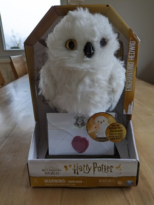 Harry Potter Interaktive Plüsch-Eule Hedwig Bild 1