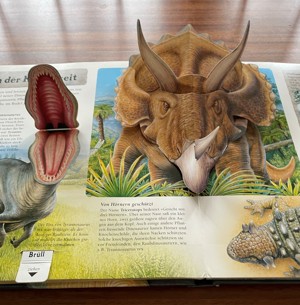 Tolles großes Dinosaurier-Buch mit Aufklapp-Seiten Bild 2