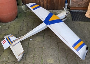 Modellflieger altes Flugzeug für Bastler u. Liebhaber Bild 1