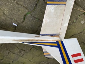 Modellflieger altes Flugzeug für Bastler u. Liebhaber Bild 5