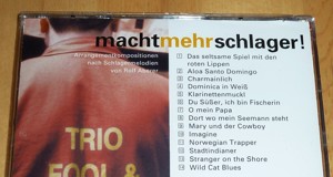 Trio Fool & Flissig - Macht mehr Schlager! CD mit Rolf Aberer und Ulrich Gabriel Bild 2