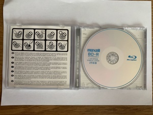 Maxell BD-R, 1x-4x, 25GB Blu-ray Disc Juwel Case Single Bild 3