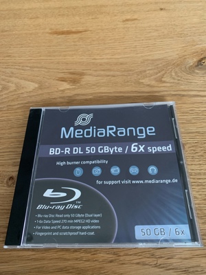 MediaRange BD-R DL 50 GB NEU Bild 1