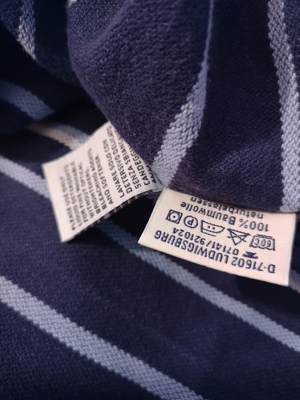 DIDYMOS Tragetuch "Till" blau gestreift - gebraucht und ohne Mängel Bild 3