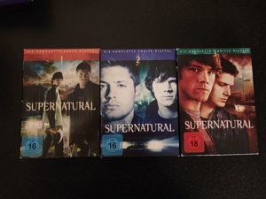 Supernatural Staffel 1-3 DVD's gratis  Bild 1