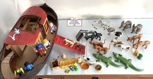 4x Playmobil: 2x Arche Noah Waschplatz Konditorin Bild 3