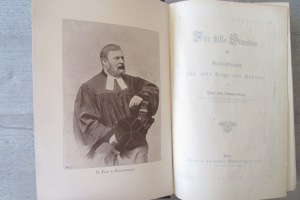 Für stille Stunden, Betrachtungen für alle Tage des Jahres   Sammlerexemplar von 1892 Bild 4