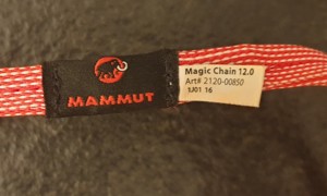 Mammut Magic Chain 12.0 120cm Standplatzschlinge Bild 2