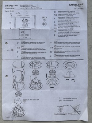 5 Stk. Zumtobel Leuchten Bild 5