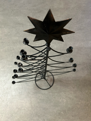 Christbaum aus Metall für 16 Kerzen Bild 5