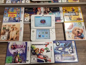 Nintendo 3 DS Paket mit Spiele Bild 3
