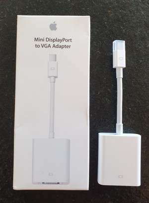 Apple Mini Displayport to VGA Adapter Bild 1