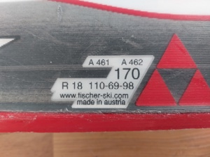 Fischer Ski 170cm Bild 3