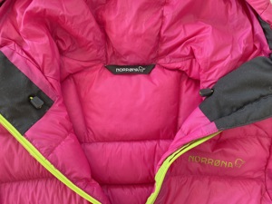 Norrona lyngen lightweight down750 Jacket Damen Größe S, pink Bild 3