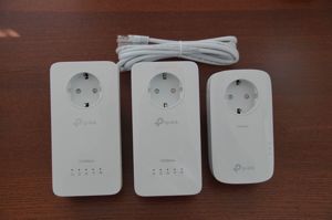 TP-Link Powerline Wi-Fi Extender AV1300 Mbps  Kit mit 1xSender und 2xEmpfänger Bild 2