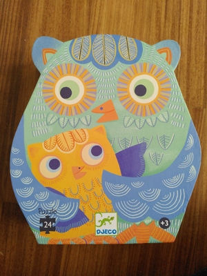 Hello Owl Puzzle von Djeco für Kleinkinder