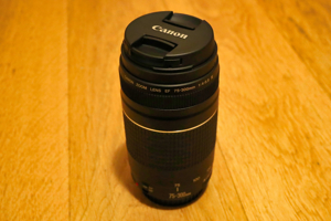 Canon EF 75 - 300 m 1:4 - 5.6 III - super Teleobjektiv