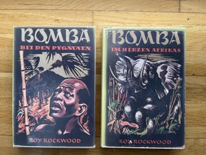 Roy Rockwood, Bomba der Dschungelboy , 1960er Jahre , 2 Bücher