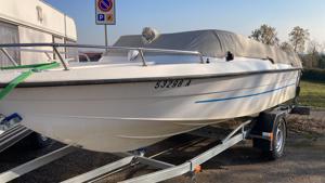 Boot Classica aus 1 Hand mit Trailer aus Süßwasser Gardasee