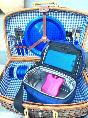 Picknick Set Koffer Tasche Rucksack Bild 2