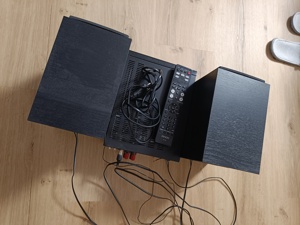 Denon RCD-M39DAB Mini Hifi in schwarz mit Denon SC-M39 Lautsprechern, Kabeln, Fernbedienung Bild 4