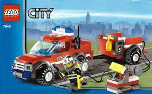 7942 Lego City Feuerwehr Pickup Bild 2