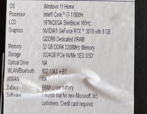 Acer Predator Triton 500 SE Gaming Notebook Laptop Nvidia RTX Bild 5