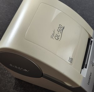 Brother P-touch QL-500 Thermodirekt Etikettendrucker USB