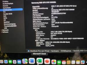 MacBook Pro (Early 2015) MacOs Sonoma 13,3 Zoll (2560x1600) Bild 8