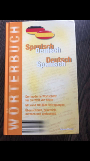 Wörterbuch Spanisch - Deutsch Bild 1