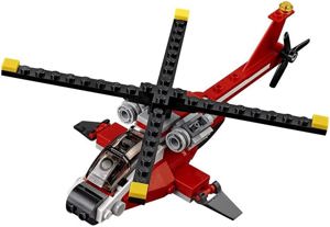 31057 Lego Creator Hubschrauber, Wasserflugzeug, Segelboot Bild 3