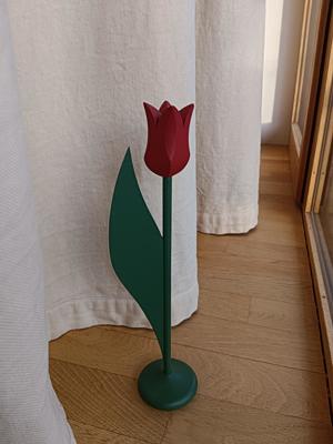 Deko Blume aus Holz - farbig