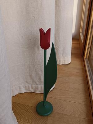 Deko Blume aus Holz - farbig Bild 2