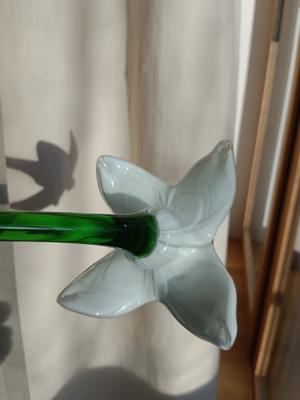 Floral Art - mundgeblasene Glasblume  Bild 6