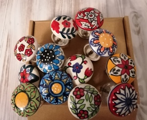 Möbel Knöpfe Keramik