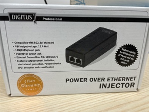 Power over Ethernet Injector Bild 1