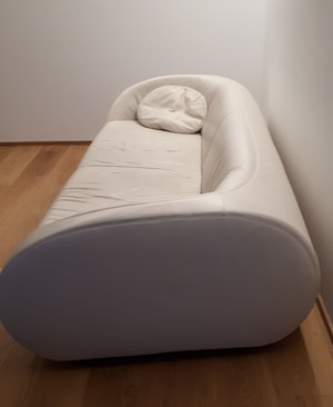 Leder Couch stylisch Bild 1