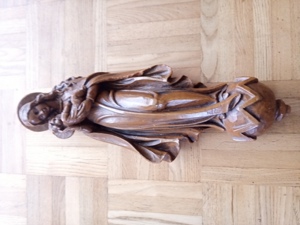 Wachsfigur "Maria mit dem Jesukind" Bild 1