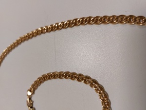 Goldkette. Halskette, Armband Bild 3