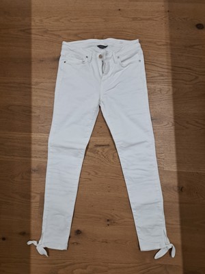 Tommy Hilfiger Jeans weiss stretch 29 Ankle Bild 1