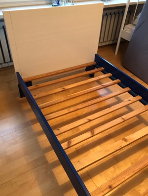 Kinderbett Jugendbett aus Holz Bett für Matratze 90 x 180 inkl. Lattenrost Bild 2