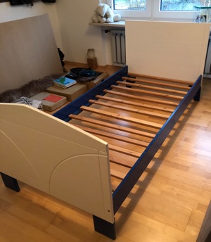 Kinderbett Jugendbett aus Holz Bett für Matratze 90 x 180 inkl. Lattenrost Bild 8