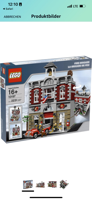 Lego Feuerwache 10197 Bild 2