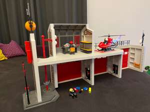 Playmobil Feuerwehrstation Groß Bild 1