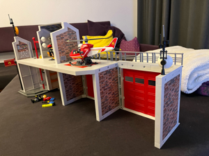 Playmobil Feuerwehrstation Groß Bild 2