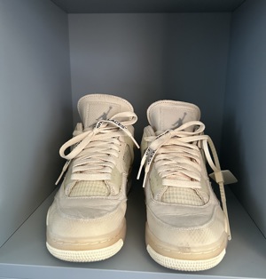NIKE x OFF-WHITE Air Jordan 4 Sneaker (US 8.5 EUR 40) Bild 3