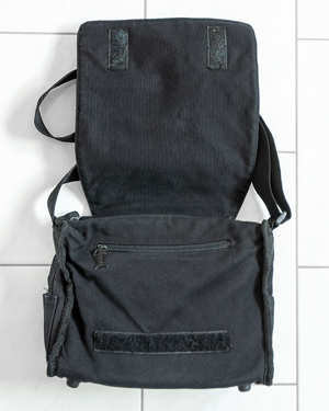 Handtasche, Fishbone, Damentasche, Umhängetasche, schwarze Tasche,  Bild 2